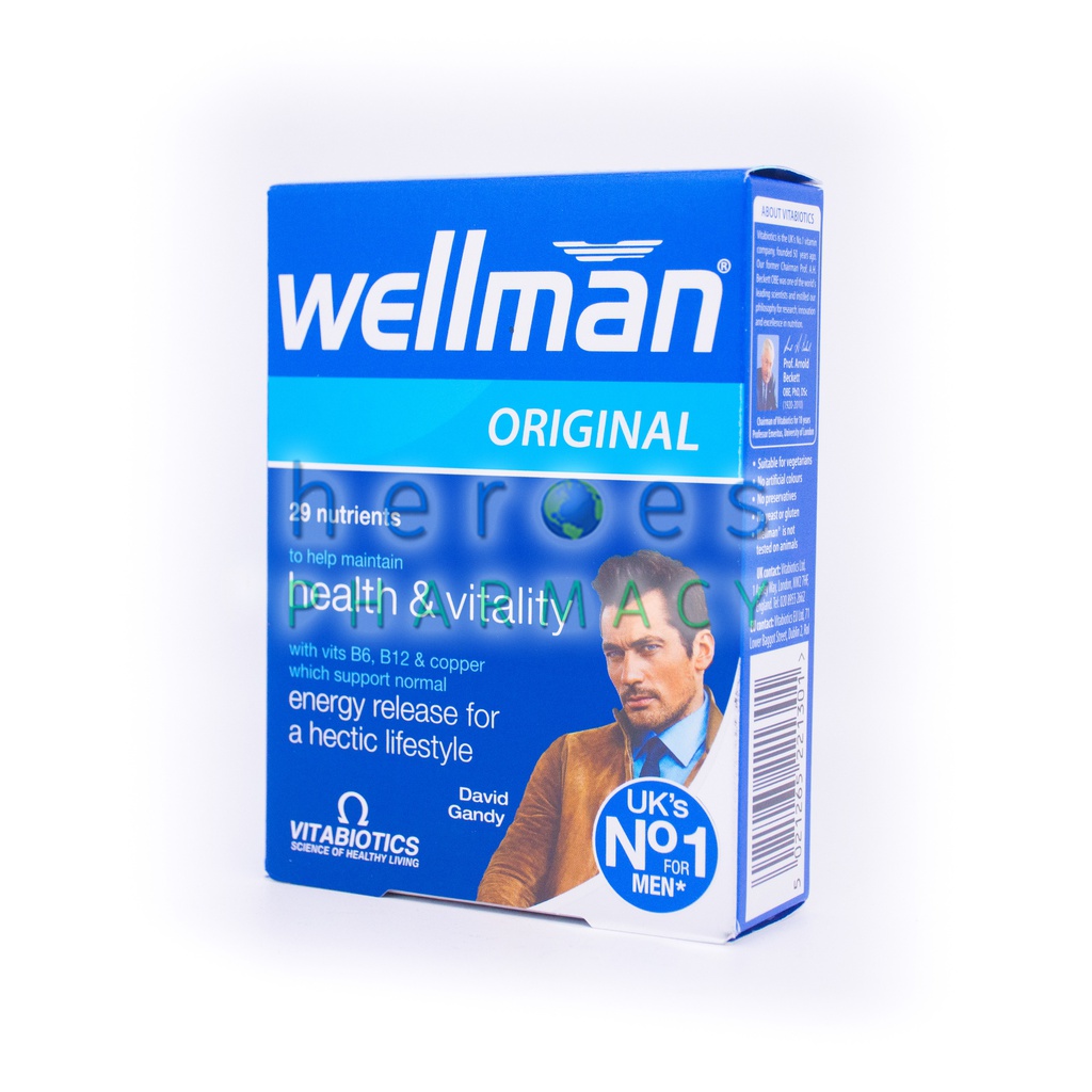 Vitabiotics - Wellman Original 30 tablets