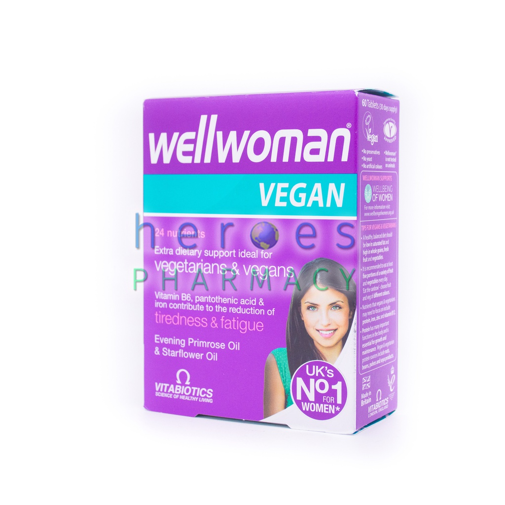 Vitabiotics - Wellwoman Vegan 60 tablets