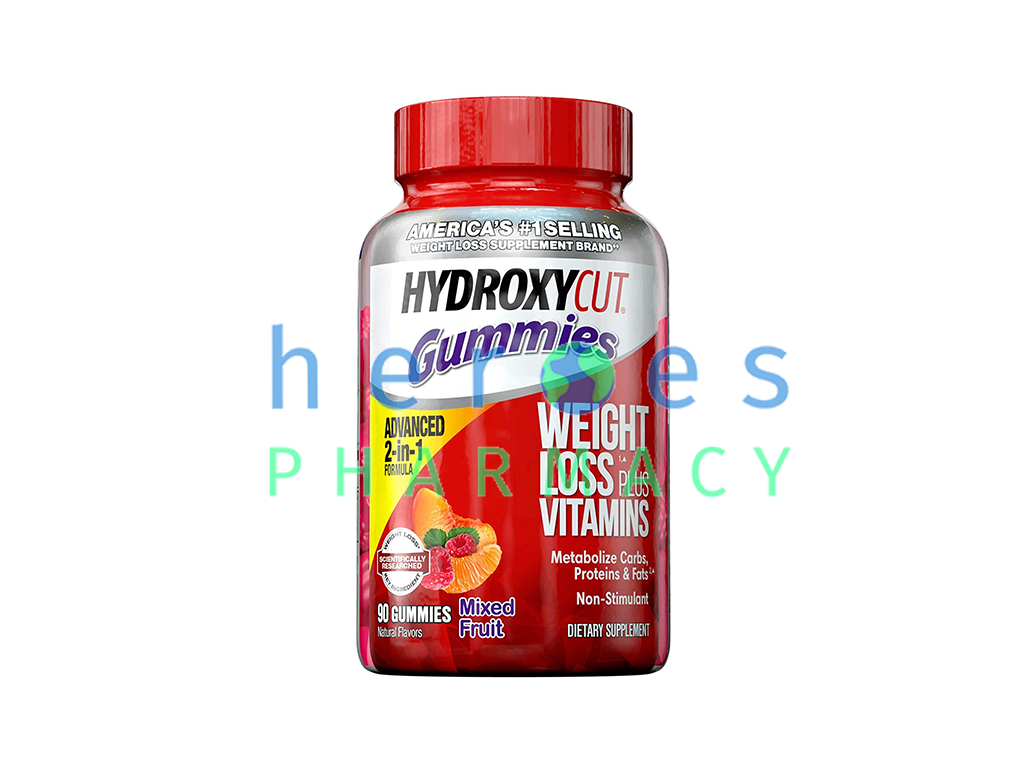 Hydroxycut Gummies - Weight Loss plus Vitamins 90 gummies