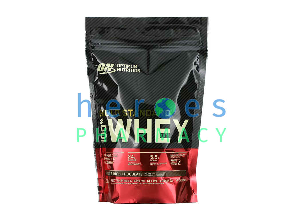 ON 100% Whey Gold Standard - Double Rich Chocolate 1lb