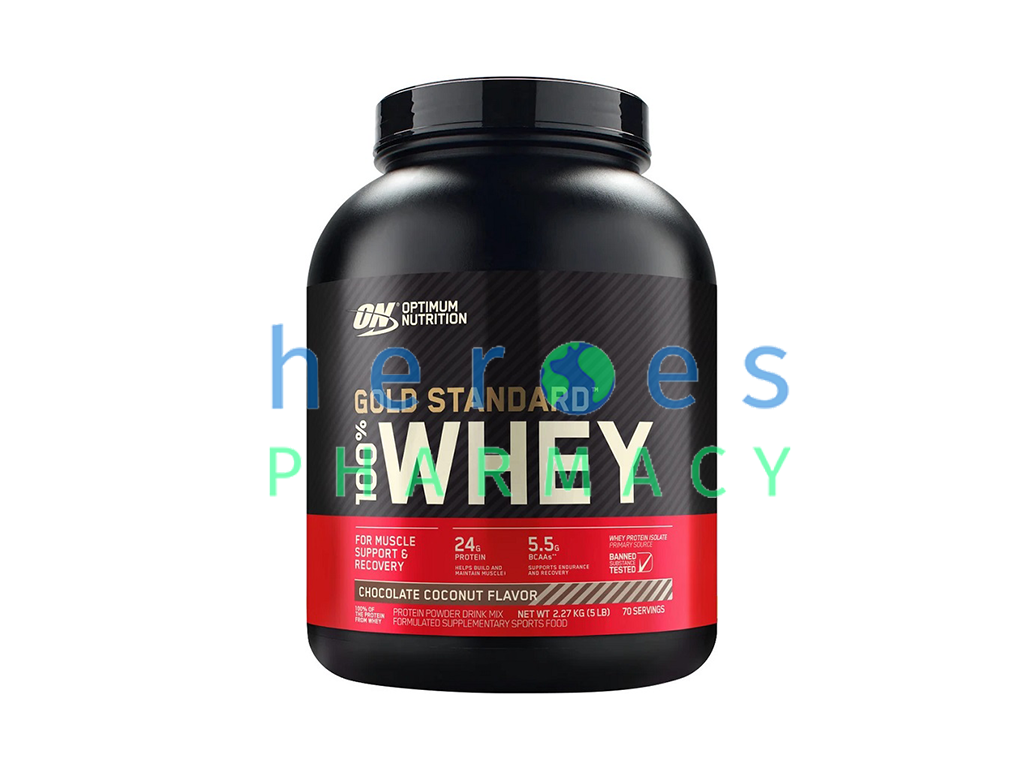 ON 100% Whey Gold Standard Chocolate Coconut 5lb