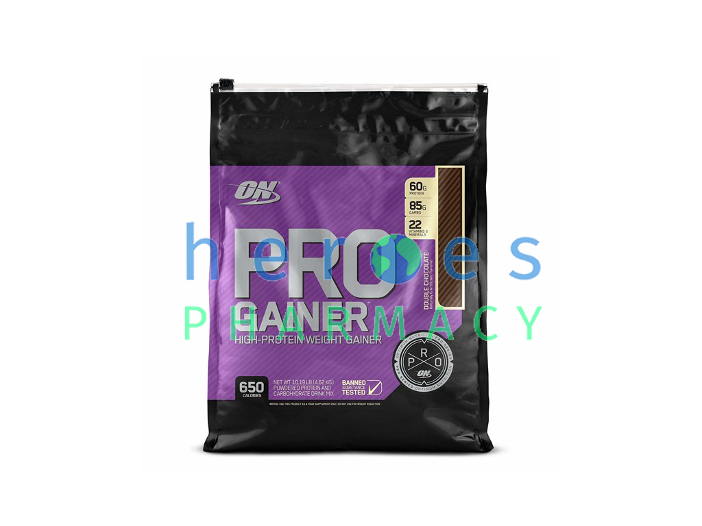ON Pro Gainer Double Chocolate Protein Powder 10lbs
