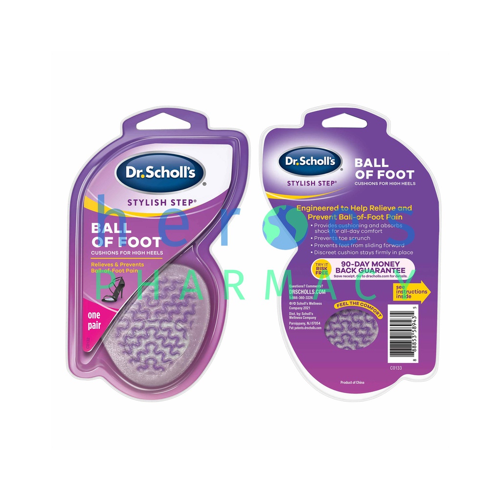 Dr. Scholl's Stylish Step Ball of Foot Insoles