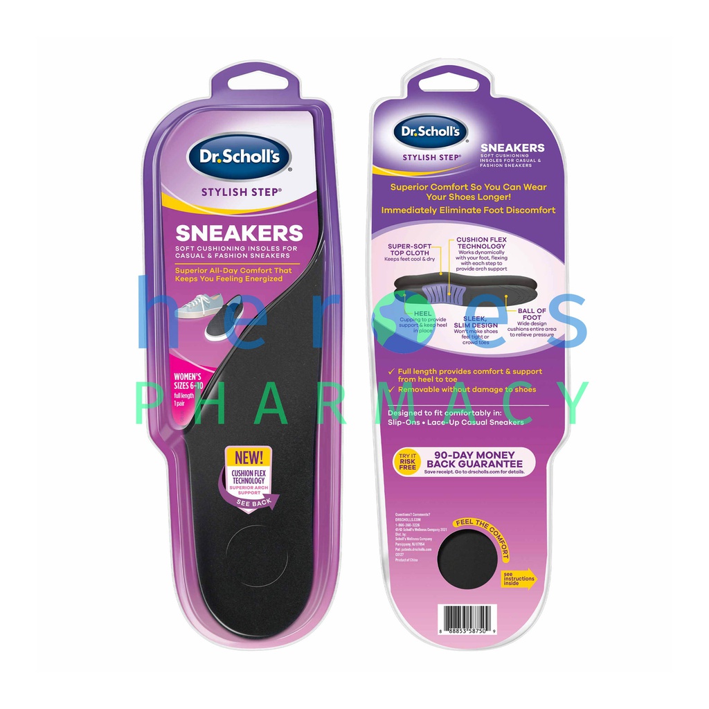 Dr. Scholl's Stylish Step Sneakers Women Insoles