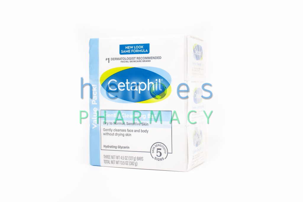 Cetaphil - Gentle Cleansing Bar 3pk
