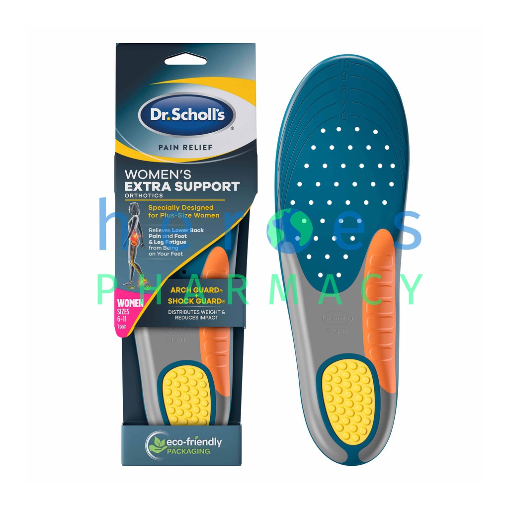 Dr. Scholl's Pain Relief Extra Support Plus Size Women Insoles