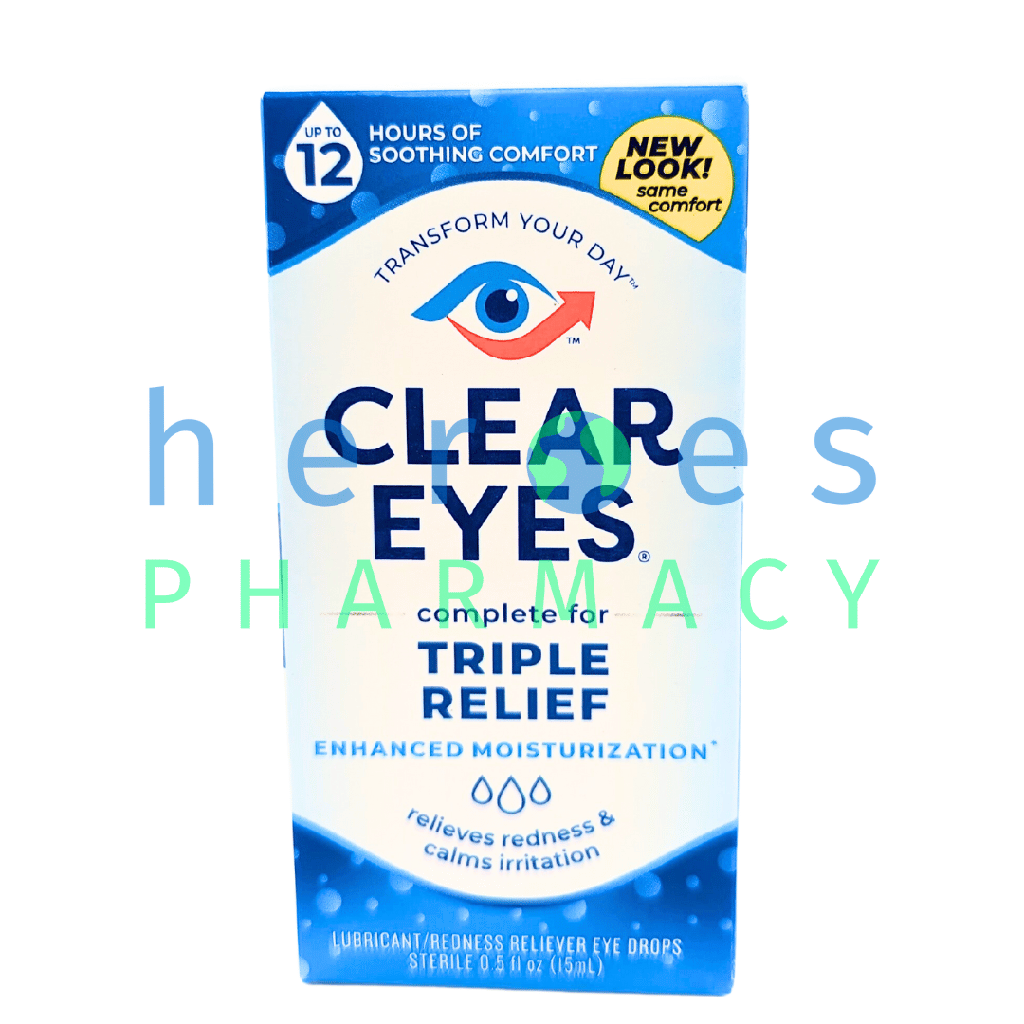 CLEAR EYES TRIPLE ACTION RELIEF 15