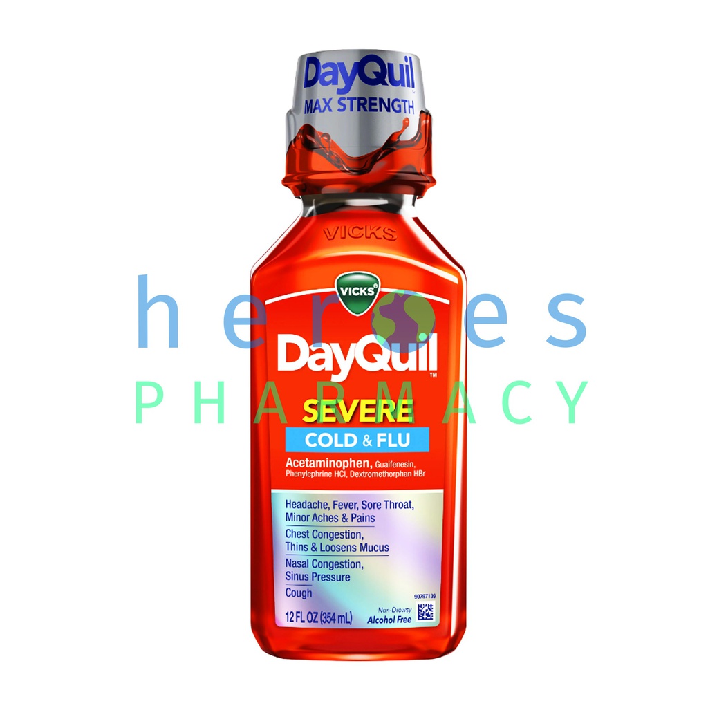 DAYQUIL SEVERE LIQUID 12OZ