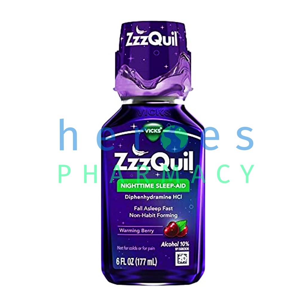 ZZZQUIL 6OZ WARMING BERRY