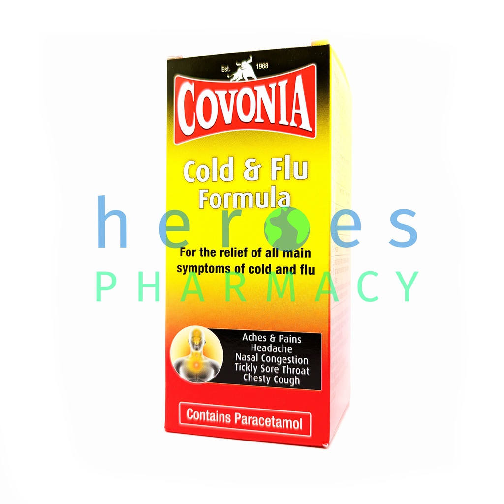 COVONIA COLD AND FLU FORMULA 160ML