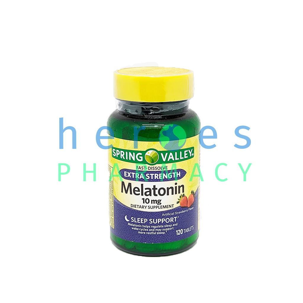 SPRING VALLEY MELATONIN 10MG 120S