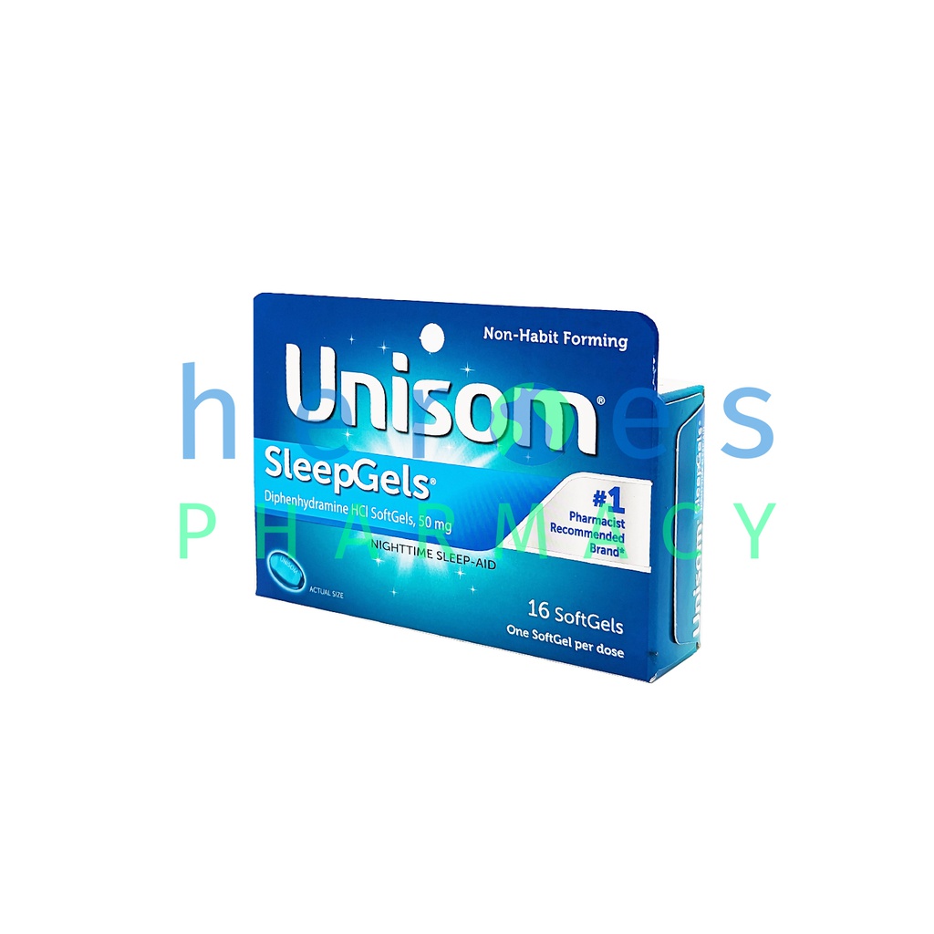 UNISOM SLEEP GELS 16S