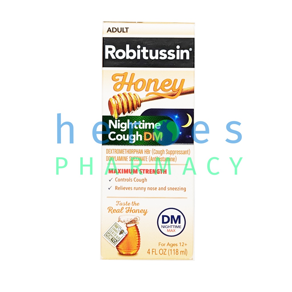 ROBITUSSIN DM NIGHT HONEY 4OZ