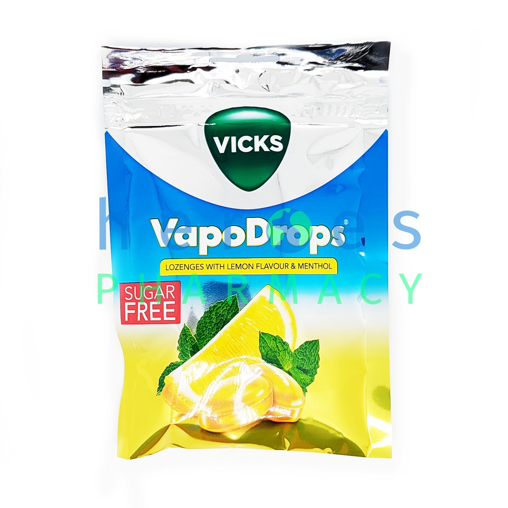 VICKS VAPODROPS LEMON & MENTHOL