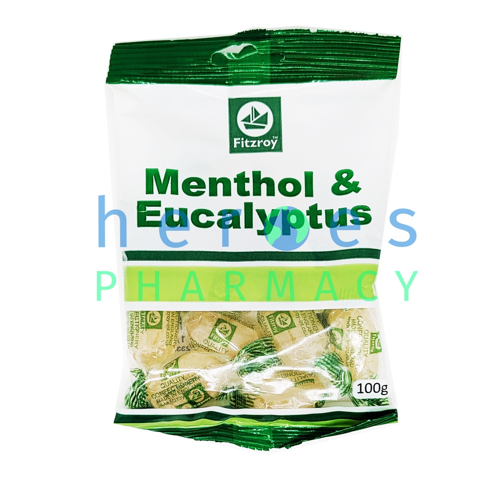 FITZROY MENTHOL & EUCALYPTUS 100G