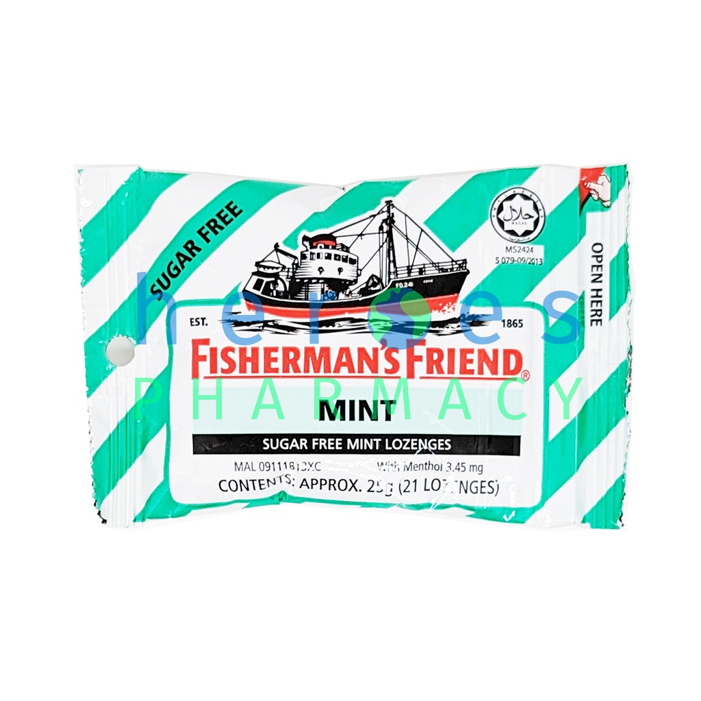 FISHERMAN FRIEND MINT SUGAR FREE