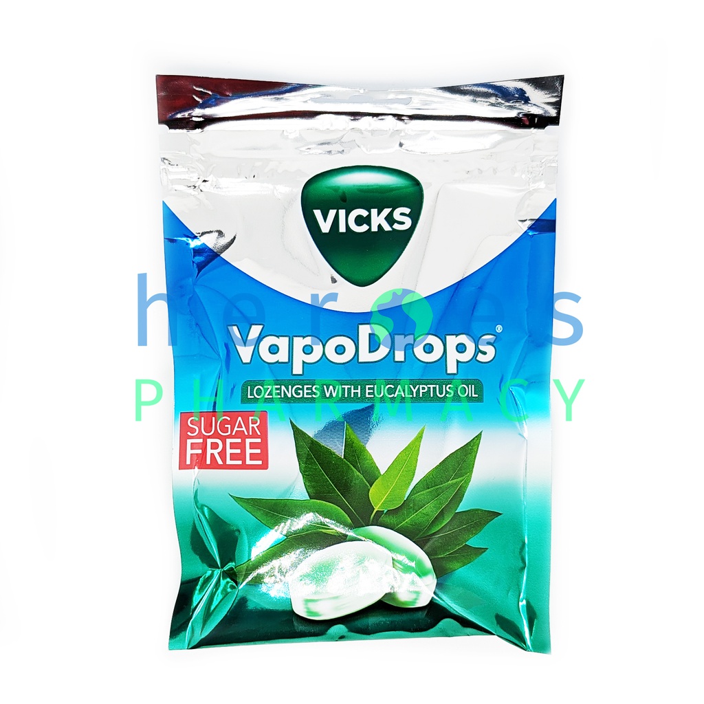 VICKS VAPODROPS W EUCALYPTUS SF