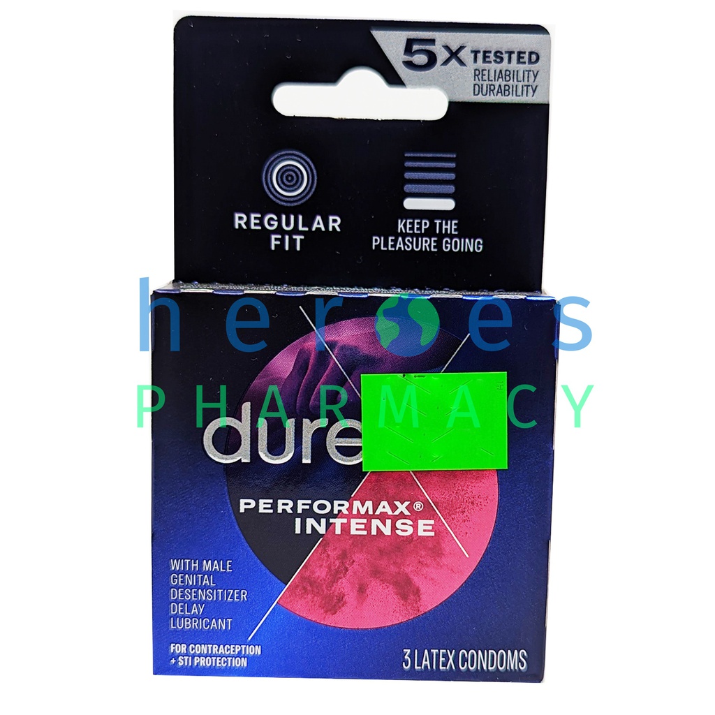 DUREX PERFORMAX INTENSE CONDOMS