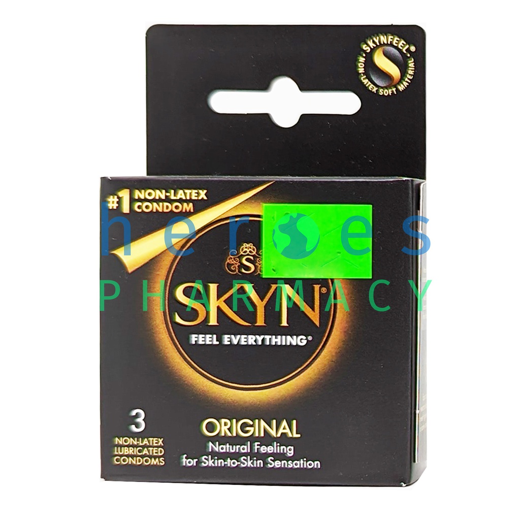 LIFESTYLE SKYN ORIGINAL CONDOMS 3PK