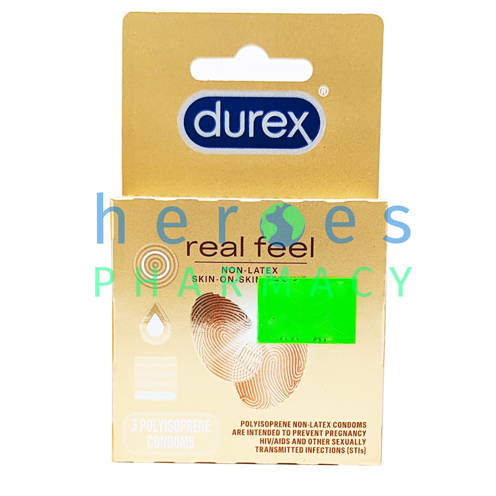 DUREX REAL FEEL CONDOM 3PK