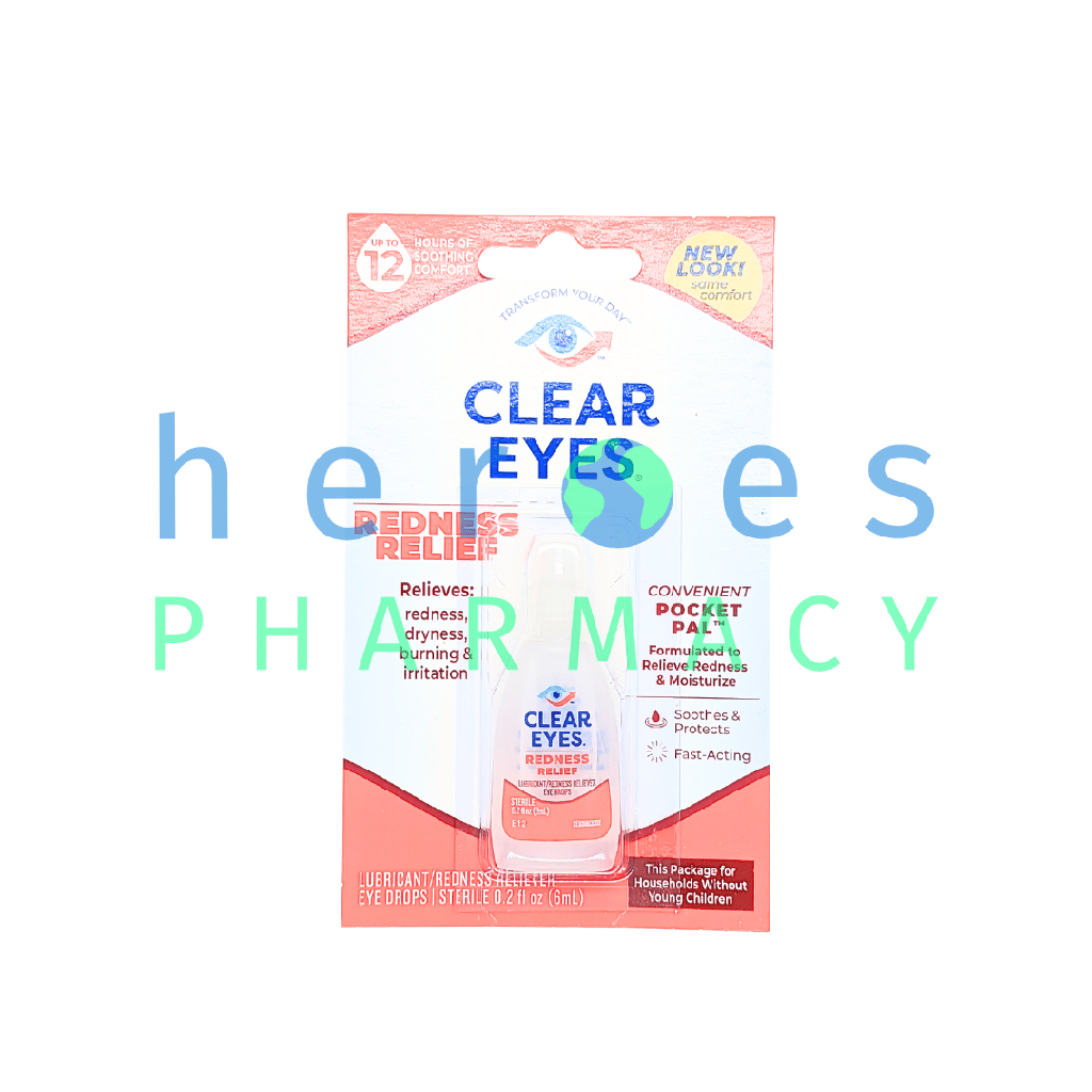 CLEAR EYES POCK REDNESS RELIEF 6 M