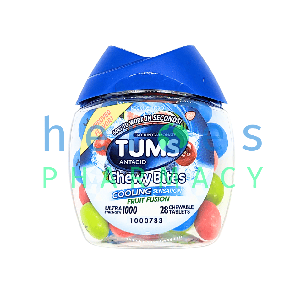 TUMS CHEWY BITES 28S