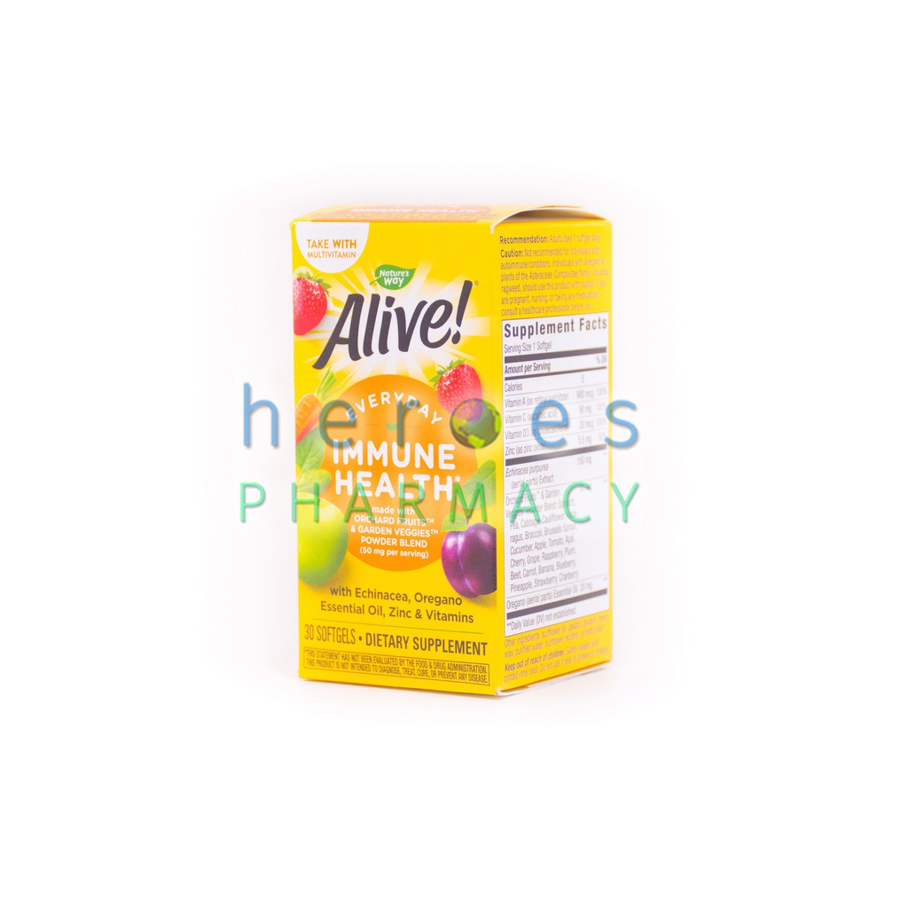 Alive - Everyday Immune Health 30 Softgels