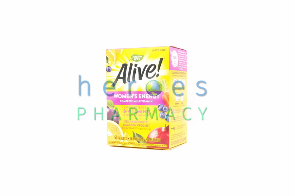 Alive - Women's Energy Complete Multivitamin 50 Tablets