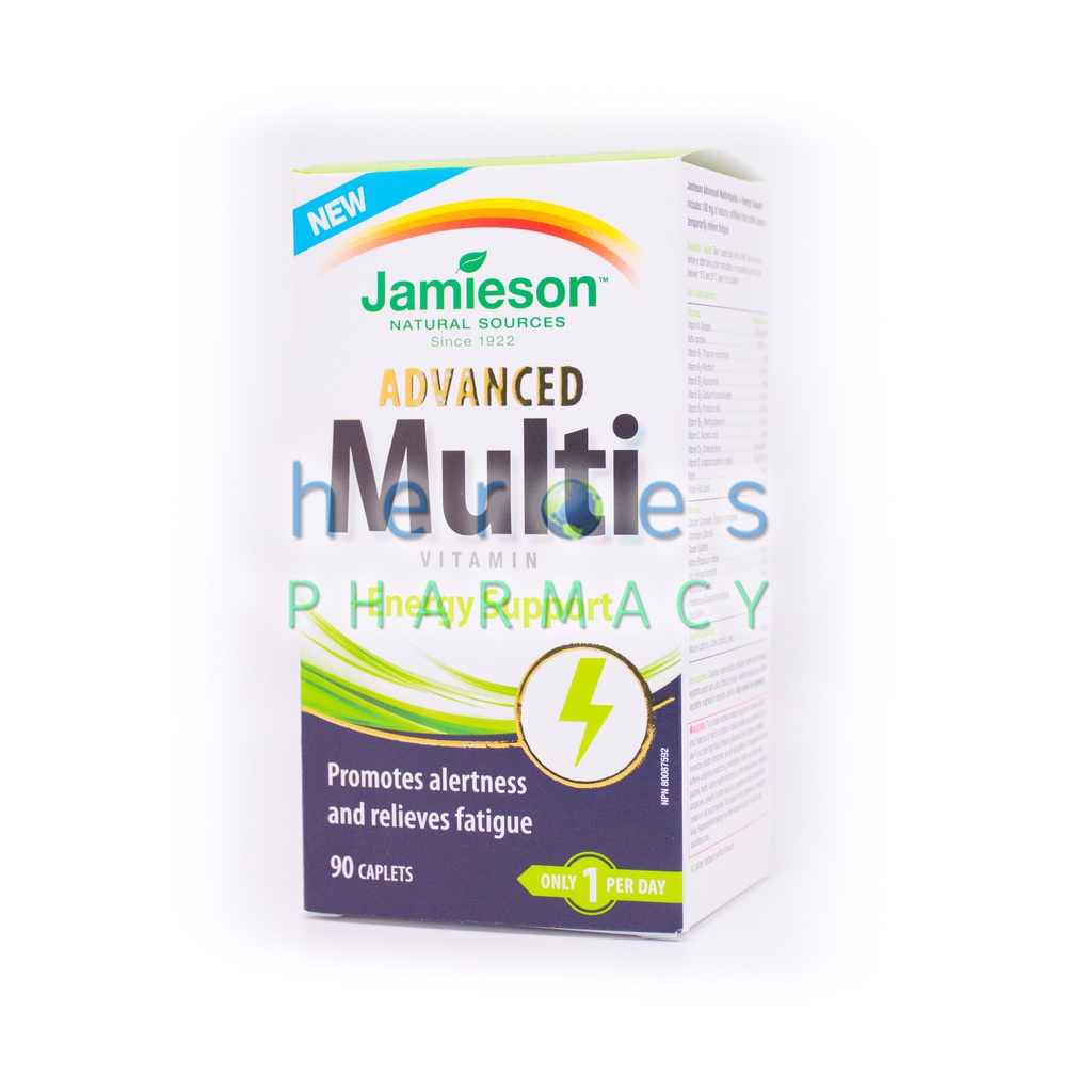 Jamieson - Advanced Multi Vitamin with Energy Support 90 Caplets