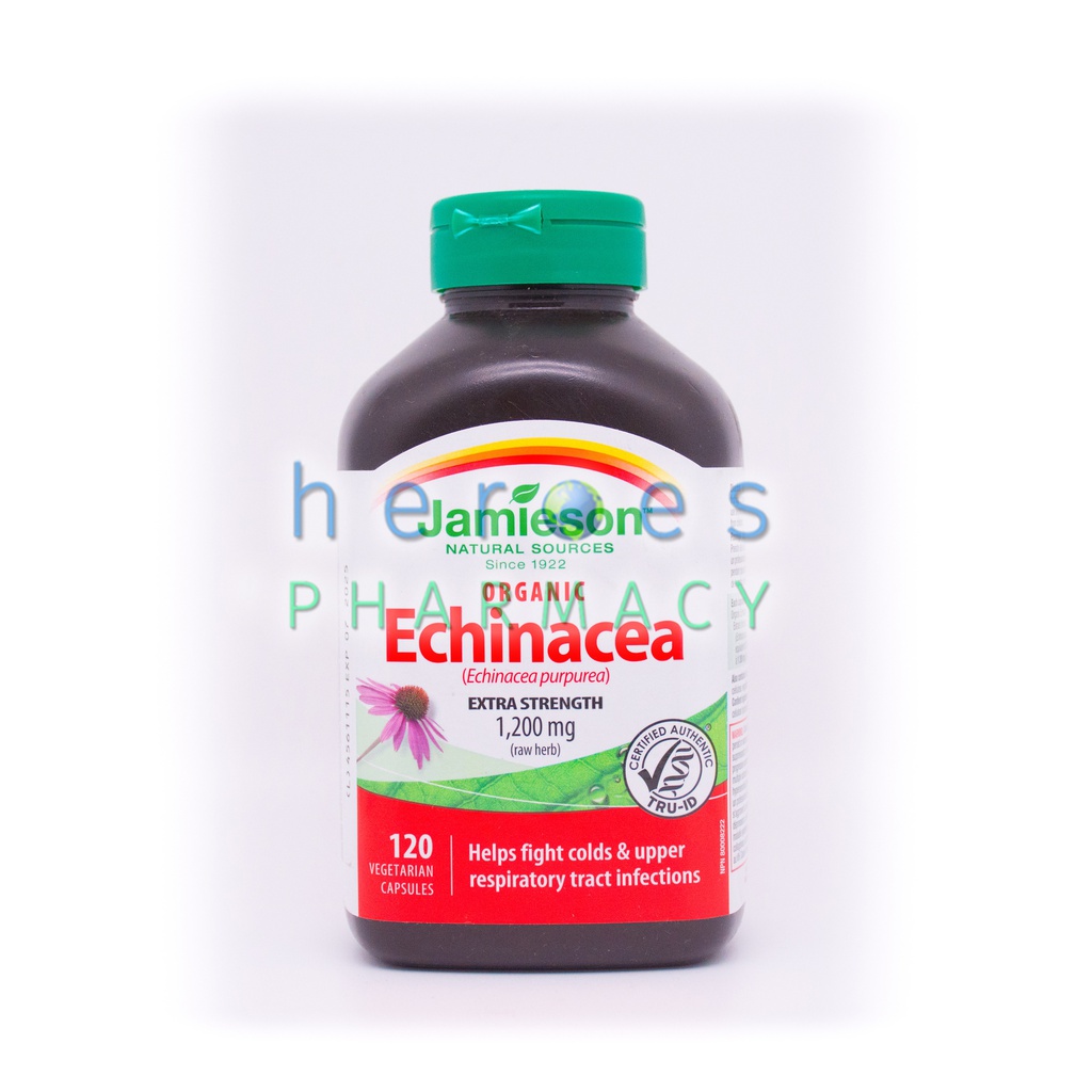 Jamieson - Echinacea Extra Strength 1200mg 120 vegetarian tablets