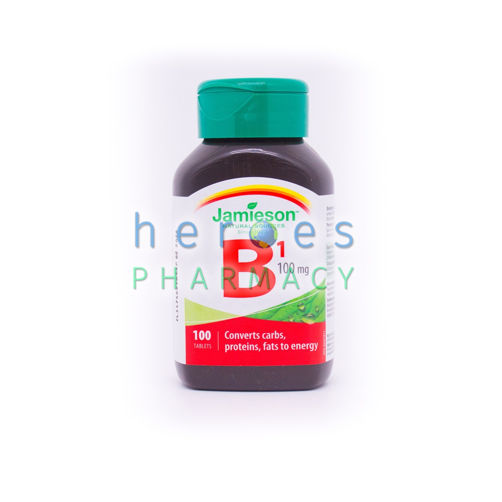 Jamieson - Vitamin B1 100mg 100tablets