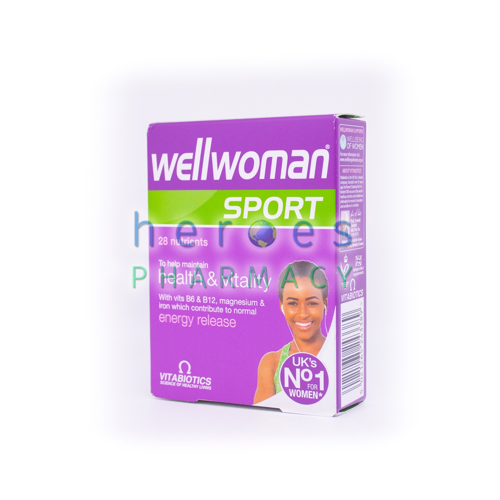 Vitabiotics - Wellwoman Sport 30 tablets