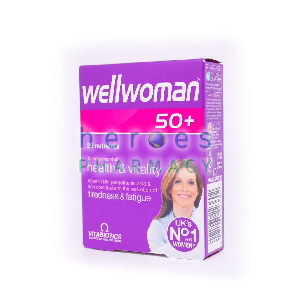 Vitabiotics - Wellwoman 50+ 30 tablets