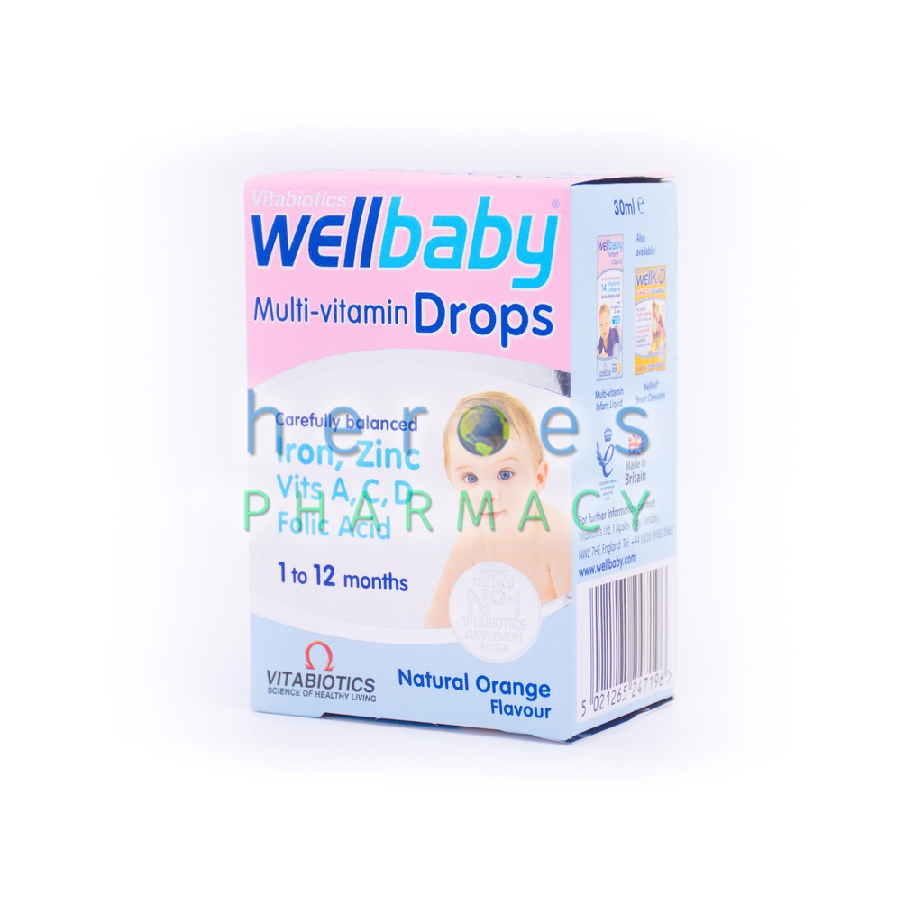 Vitabiotics - Wellbaby Multi-vitamin Drops 30ml