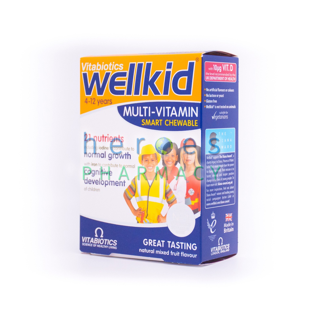 Vitabiotics - Wellkid Multi-vitamin Chewable 30 gummies