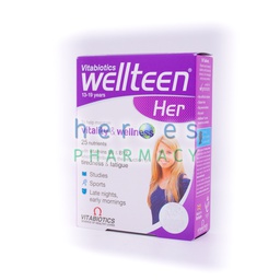 [917] Vitabiotics - Wellteen Her Multi-Vitamin 30 tablets