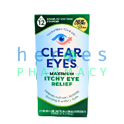 [2013] CLEAR EYES MAX ITCHY EYE RELIEF 15