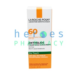 [9050] LA ROCHE-POSAY SPF 60 CLEAR SUNSCREEN 50ML